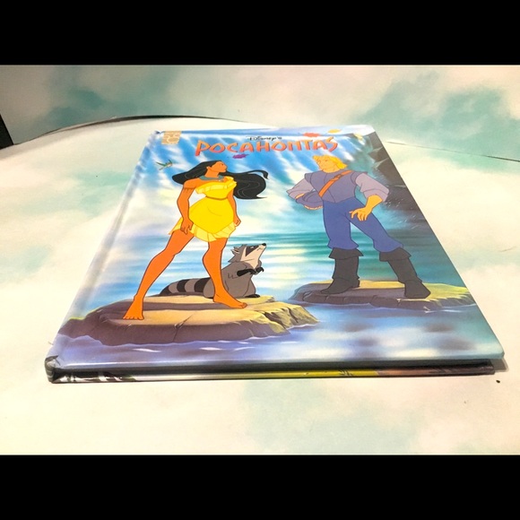 WALT DISNEY VTG 90s POCAHONTAS CLASSIC STORYBOOK - Picture 13 of 15